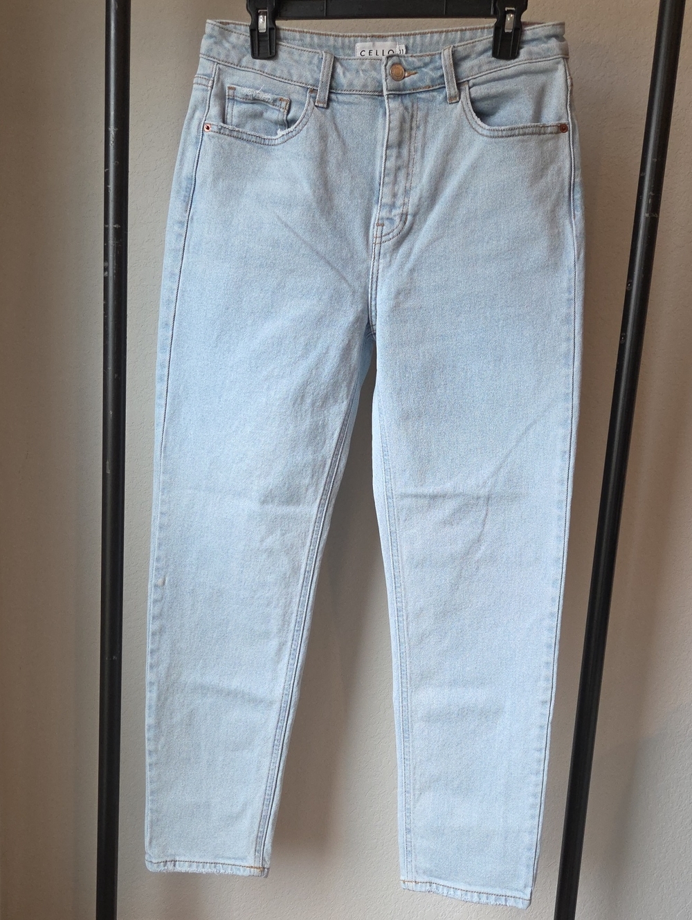 Cello High-Rise Light Wash Jeans